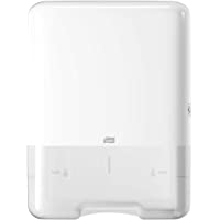 Tork 553000 Dispensador Mini de Toallas de Mano Plegadas en C y ZZ- Blanco